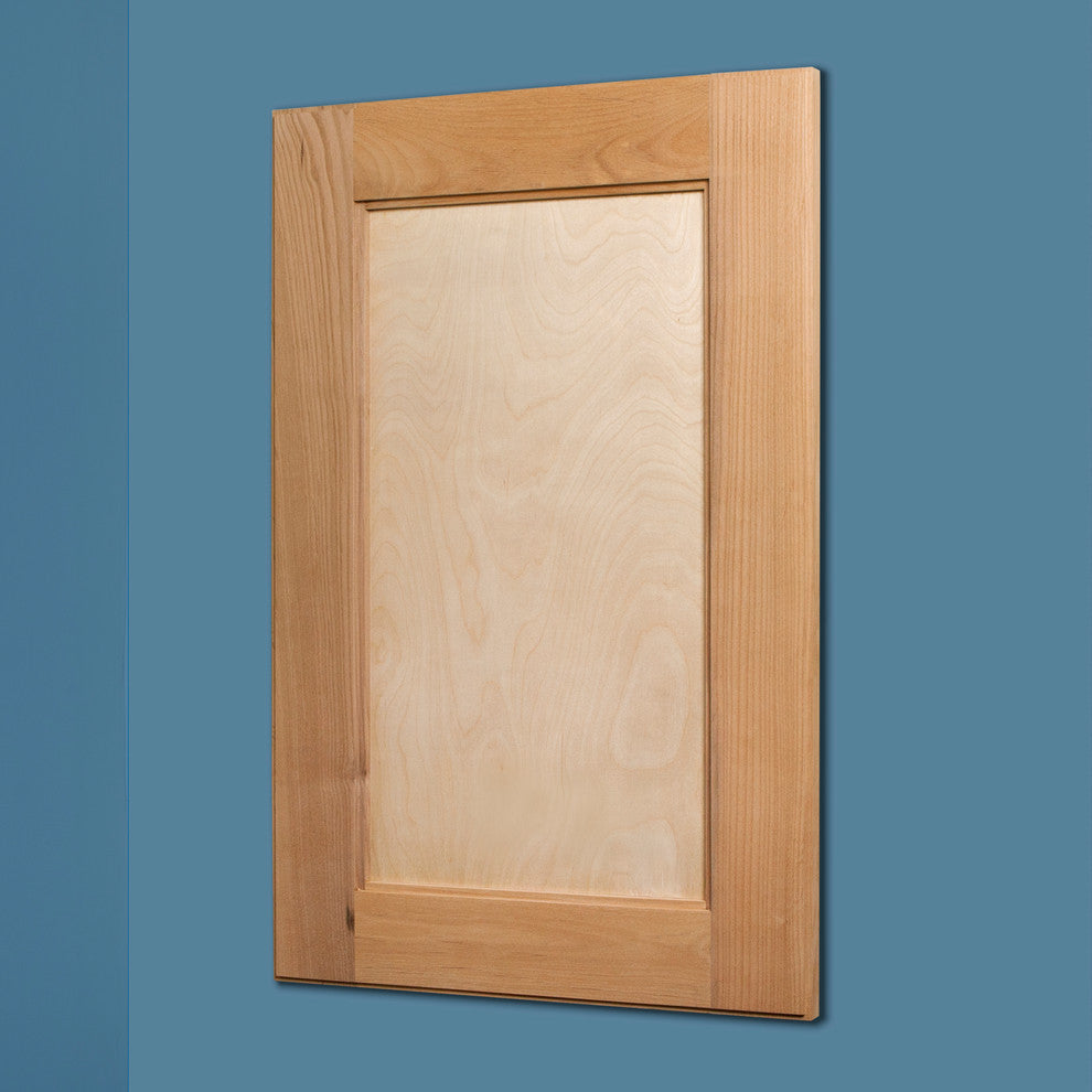 Shaker Style Recessed Medicine Cabinet, Unfinished, 14"x24"