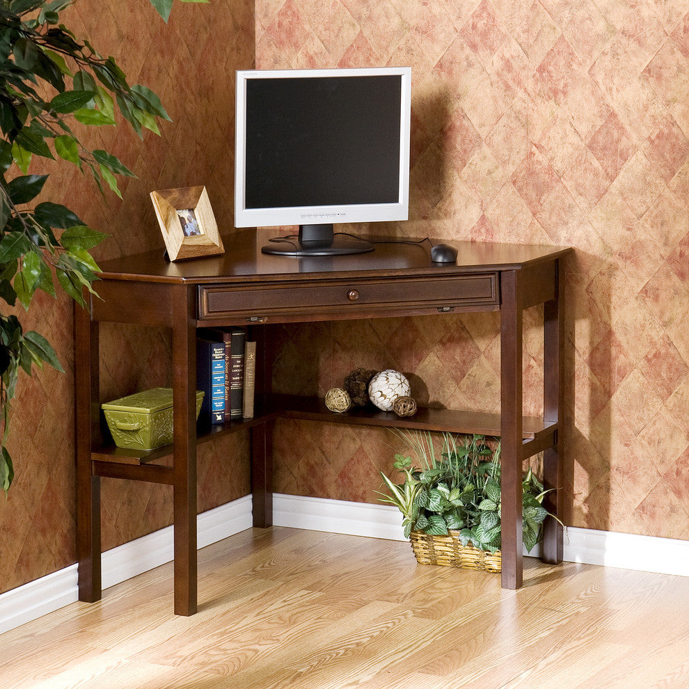 Peoria Corner Computer Desk, Espresso