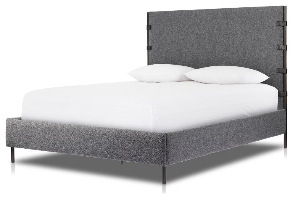 Anderson Bed-Knoll Charcoal-Queen