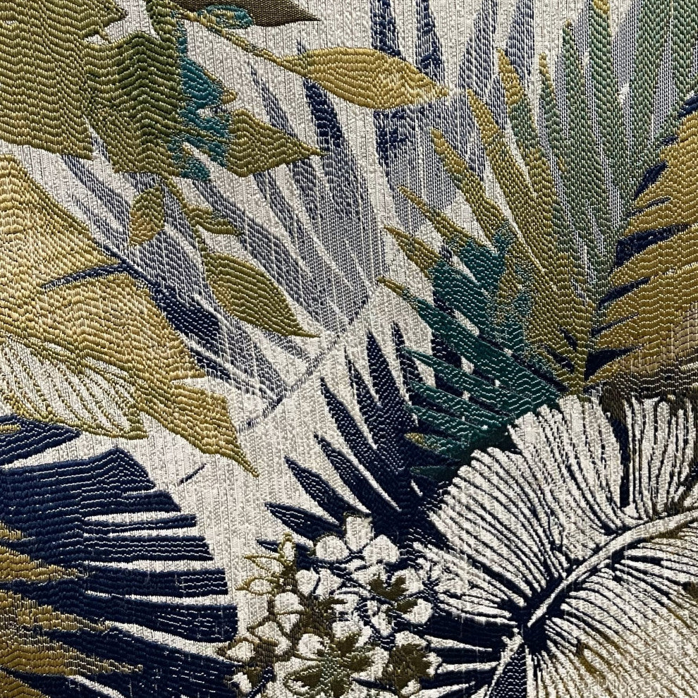Camellia Floral Multi Color Luxury Throw Pillow, 24"x24"