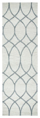 Rizzy Home Caterine CE9482 Khaki Trellis Area Rug, Rectangular 8'x10'