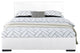 White Platform King Bed