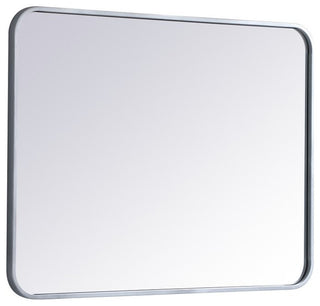 Elegant Decor MR802432S Soft Corner Metal Rectangular Mirror, 24"x32"