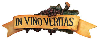 Design Toscano In Vino Veritas Plaque