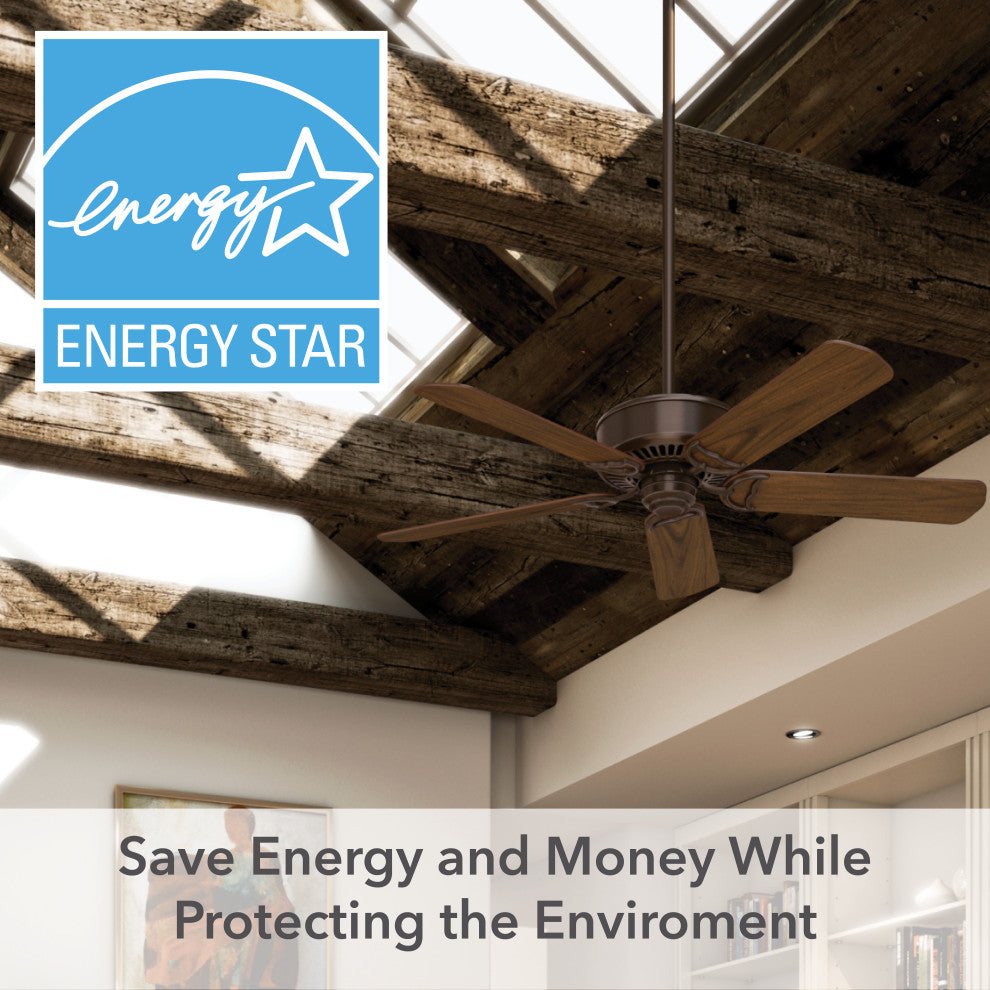 Casablanca 54" Panama DC Brushed Cocoa Ceiling Fan With Handheld Remote