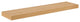 Barney Floating Shelf/Shelving, American Oak Veneer