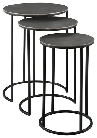 Uttermost Erik Metal Nesting Tables, 3-Piece Set