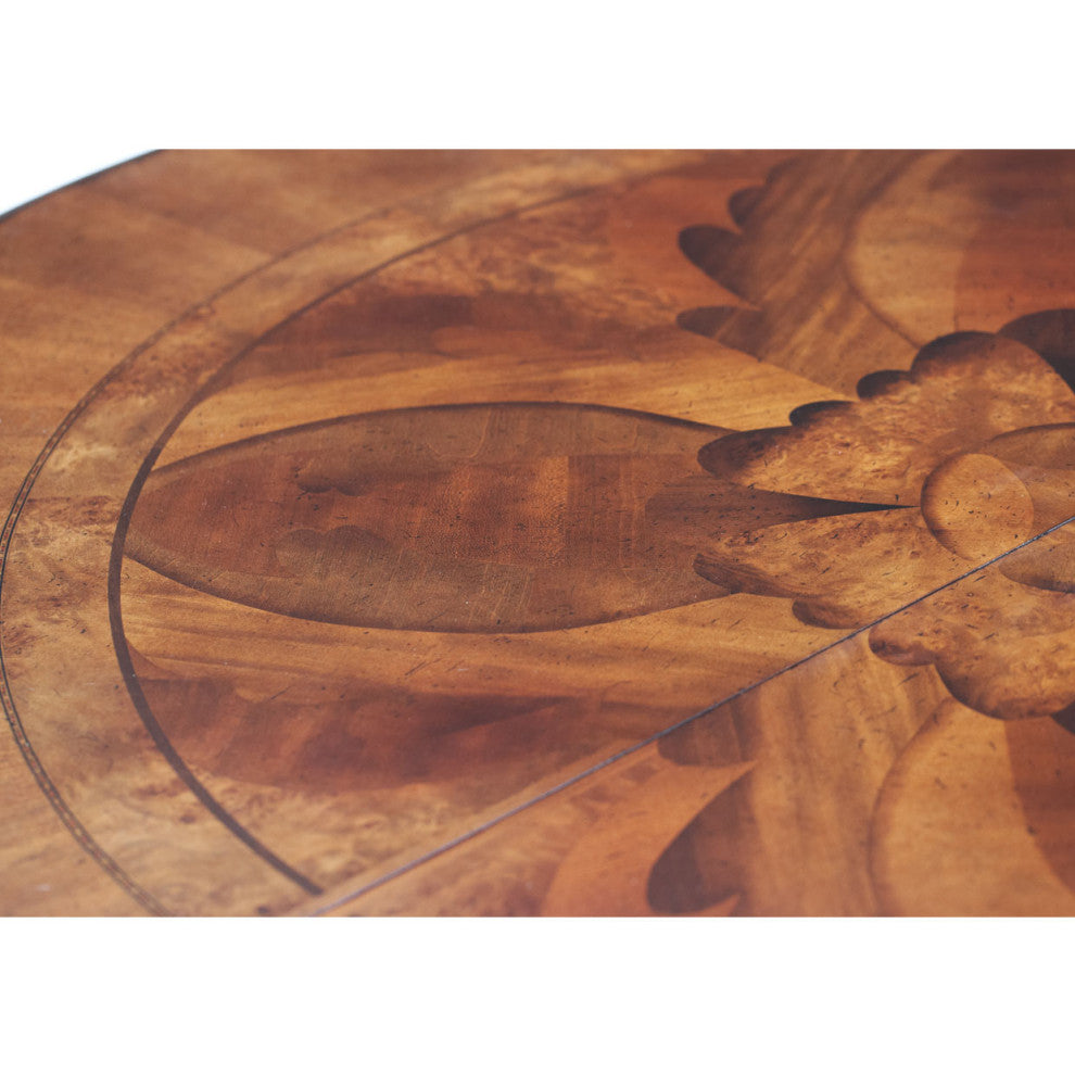 AICO Furniture Villa Valencia 8 Piece Round Dining Room Set