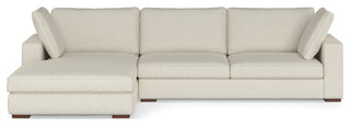 Charlie Left-Facing Sectional in Tightly Woven Performance Fabric