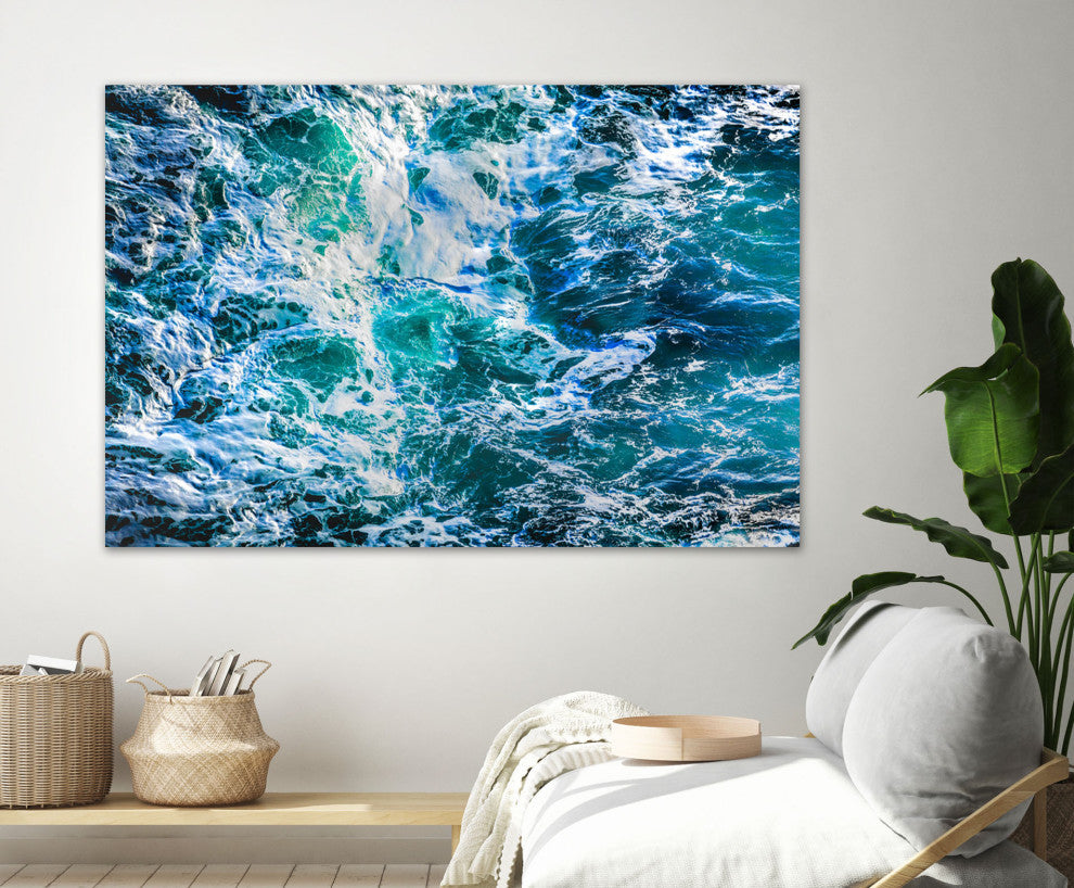 Lyrical Embrace - 72 x 48 by Lynne Douglas