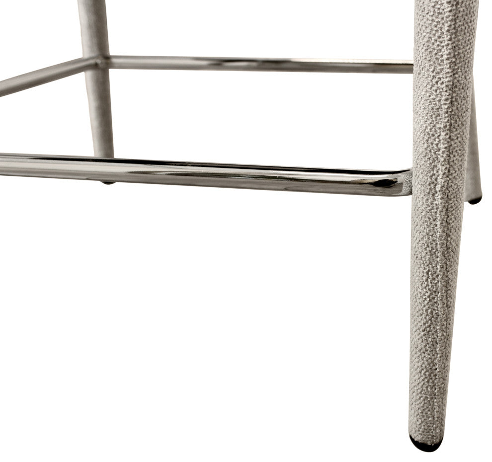 Cole 5-Piece Counter Set With Gathering Table And 4 Galway Ivory Counter Chairs