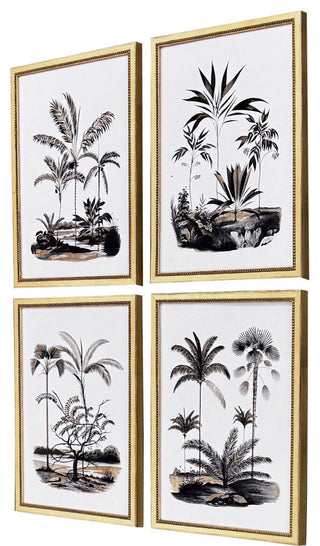 Exotic Terrain Framed Art, 4-Piece Set