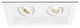 Mini Multiple LED Two-Light Housing With and-Light 3000K Narrow, White