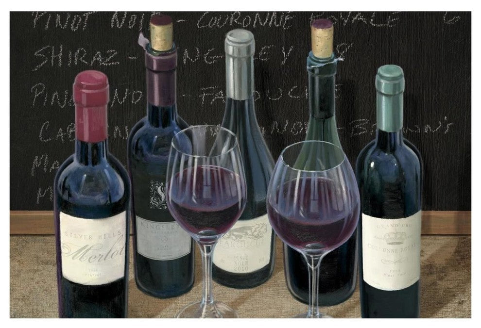 "Wine Spirit I" Digital Paper Print by James Wiens, 32"x22"