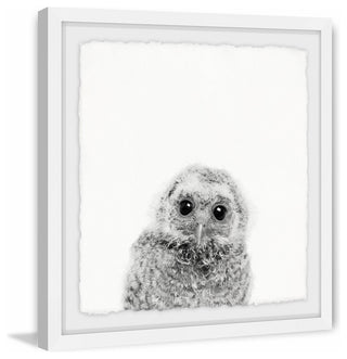 "Those Big Eyes" Framed Painting Print, 32"x32"