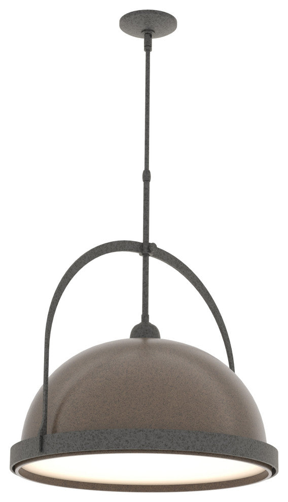 Atlas Large Pendant, Natural Iron, Bronze, Standard Height