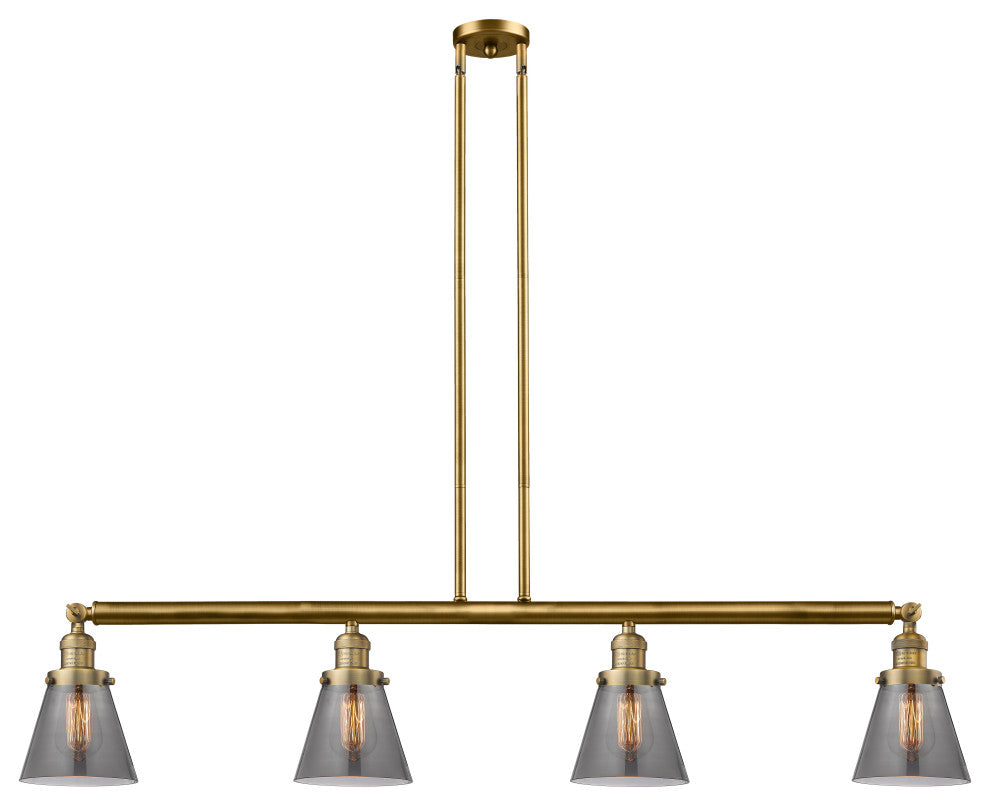 Innovations Lighting 214-Bb-G63-Led 4 Light Dimmable Led Island Light