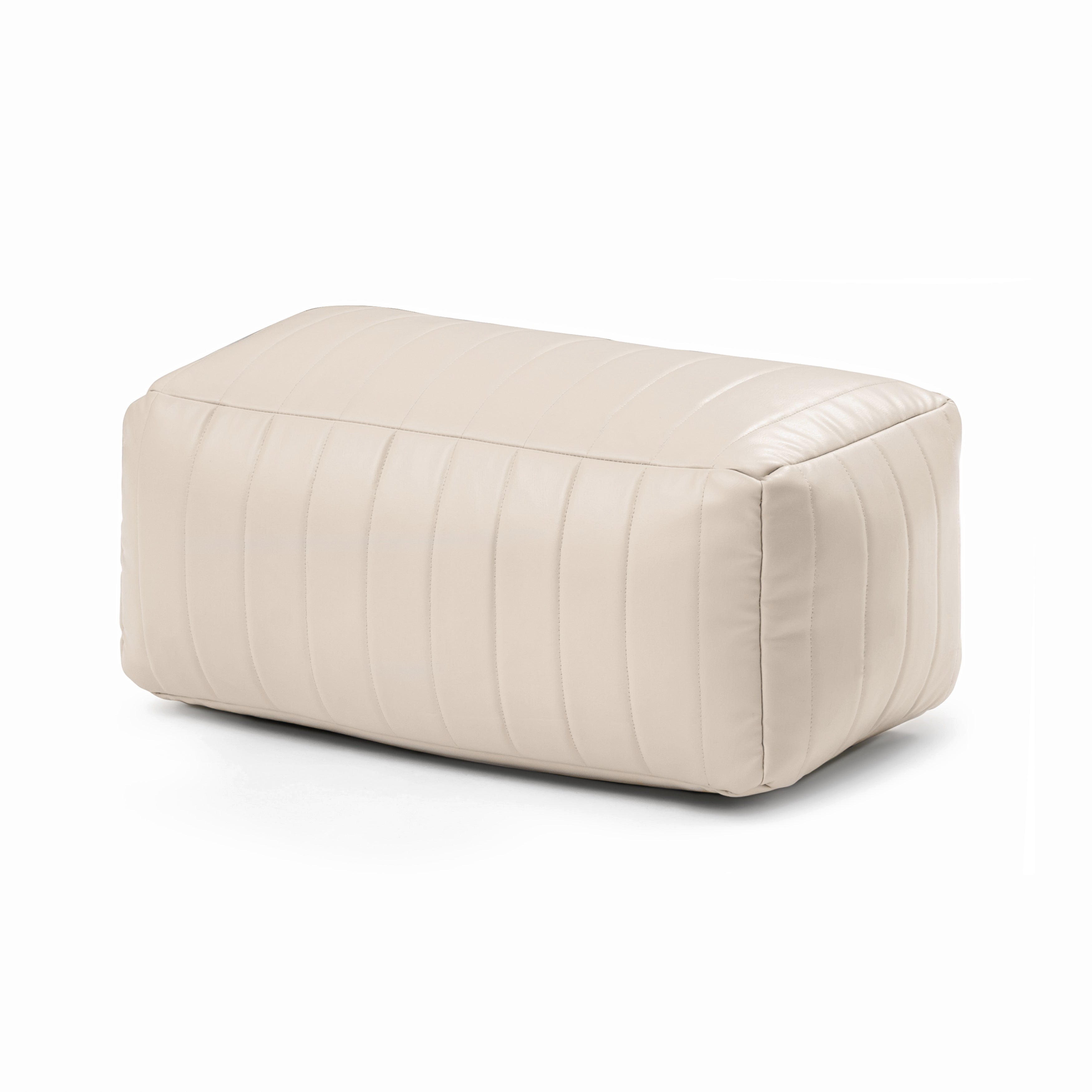 Polyester Florence Footrest, Cream