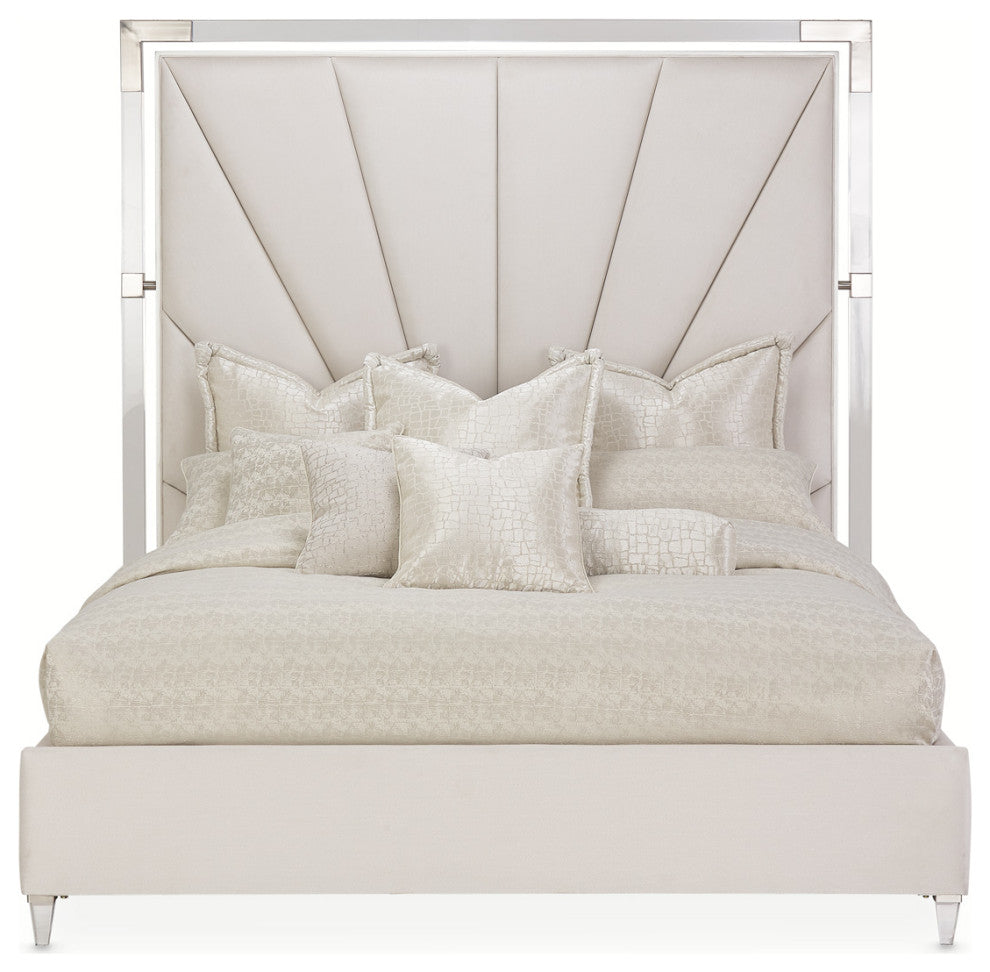 AICO Furniture Lanterna 7 Piece King Bedroom Set