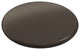 BOCCHI 1220-025 Fireclay Drain Cover for Kitchen Sink Strainers, Matte Brown
