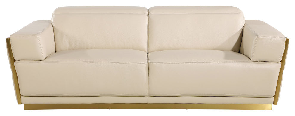Enzo Top Grain Italian Leather  Sofa