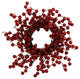 16" Mega Faux Red Berry Christmas Wreath/Candle Ring