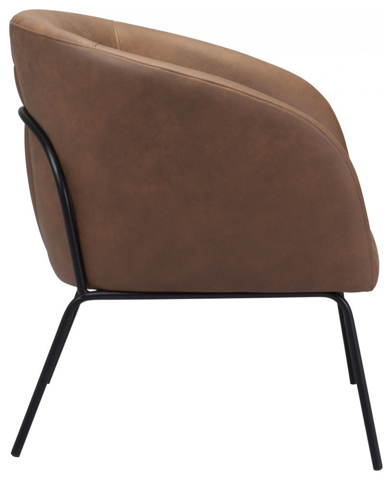 Quinten Accent Chair Vintage Brown