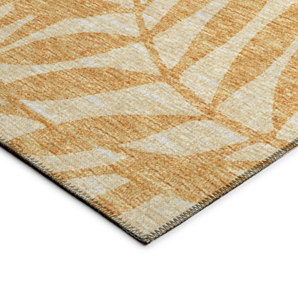 Indoor/Outdoor Sedona SN5 Wheat Machine Washable 10' x 10' Round Rug