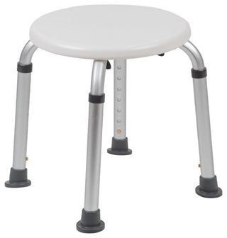 HERCULES Series 300 Lb. Capacity, Adjustable Bath and Shower Stool, White