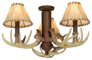 Vaxcel Lighting LK33053 Lodge 19.5" Ceiling Fan Light Kit - Weathered Patina