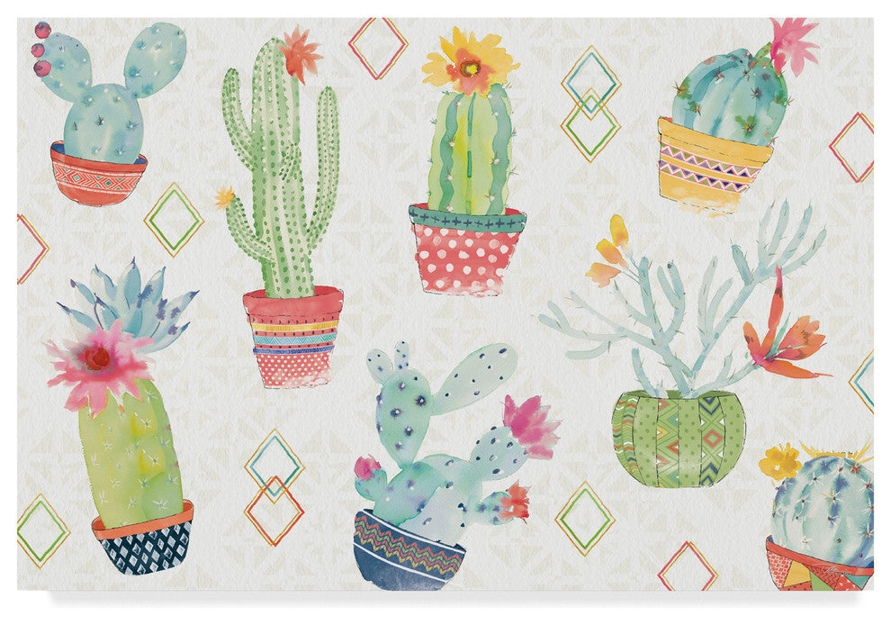 Pela Studio ''Sweet Succulents VI'' Canvas Art, 47"x30"