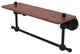 Astor Place 16" Solid Wood Shelf with Towel Bar, Oil Rubbed Bronze
