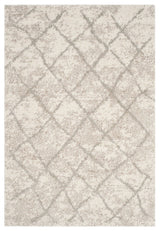 Safavieh Berber Shag Ber162C Moroccan Rug, Cream/Light Gray, 8'0"x10'0"