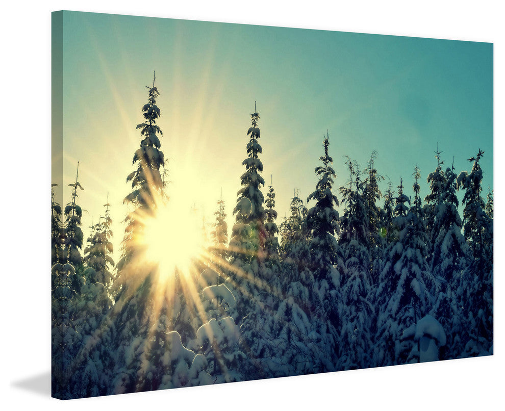 "Shine Bright" Painting Print on Wrapped Canvas