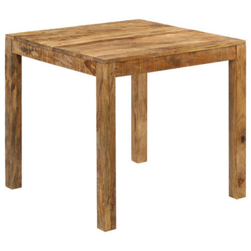 vidaXL Dining Table Kitchen Table Dining Room Dinner Table Solid Mango Wood