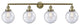 Innovations 4 Light Dimmable LED Adjustable Vanity Fixture
