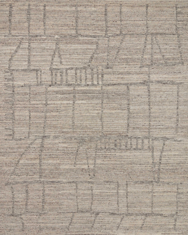 Loloi Raquel Pebble / Granite 2'-6" x 11'-6" Runner Rug