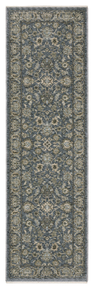 Oriental Weavers Aberdeen 070H1 Floral Rug, Blue, 5'3"x7'6"