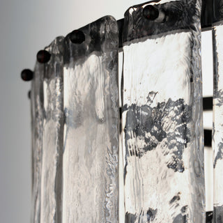 Maxim 21833AG Warren 4 Light 18"W Semi-Flush Ceiling Fixture / - Dark Bronze