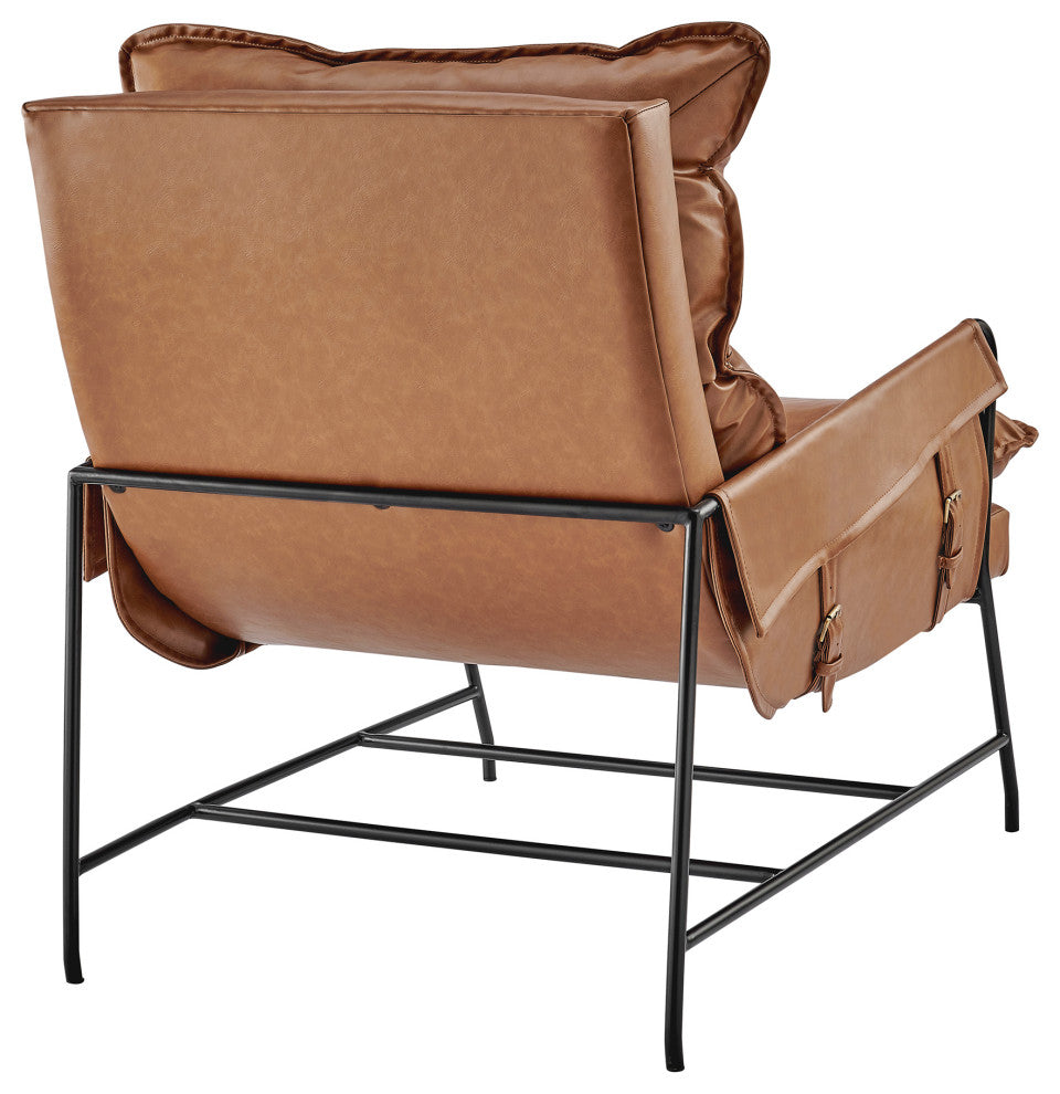 Thierry PU Accent Arm Chair