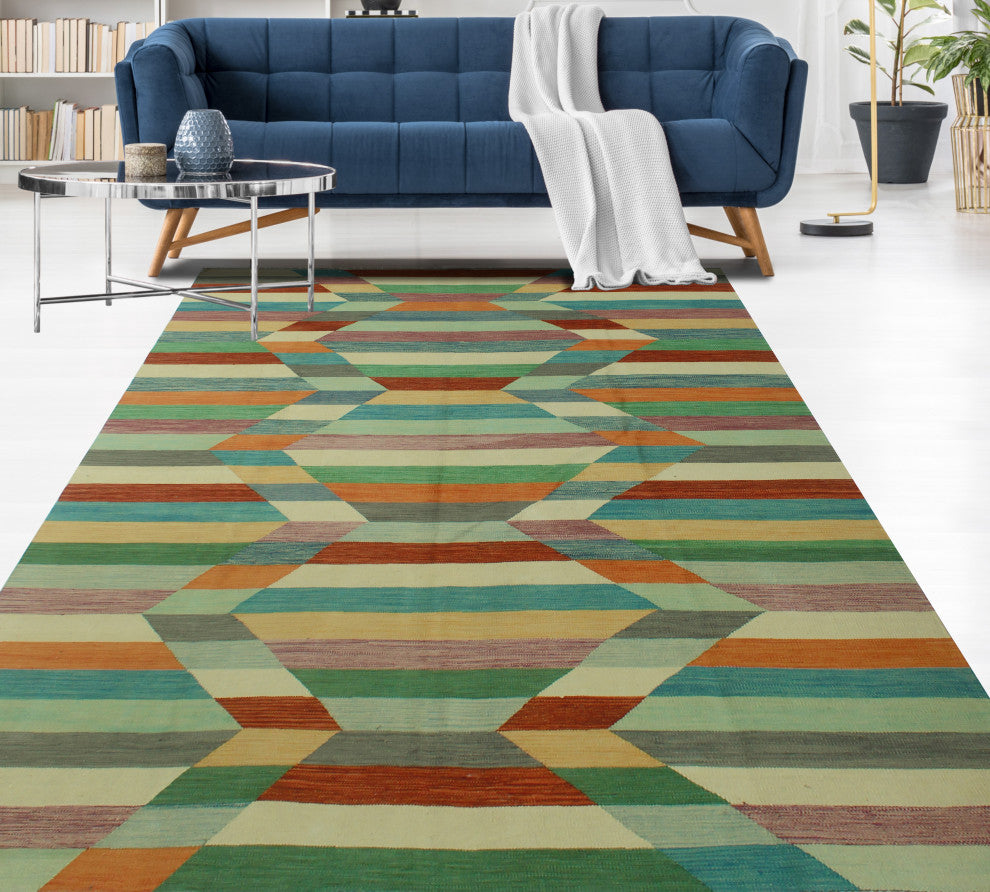 Winchester Kilim Tye Ivory Rug