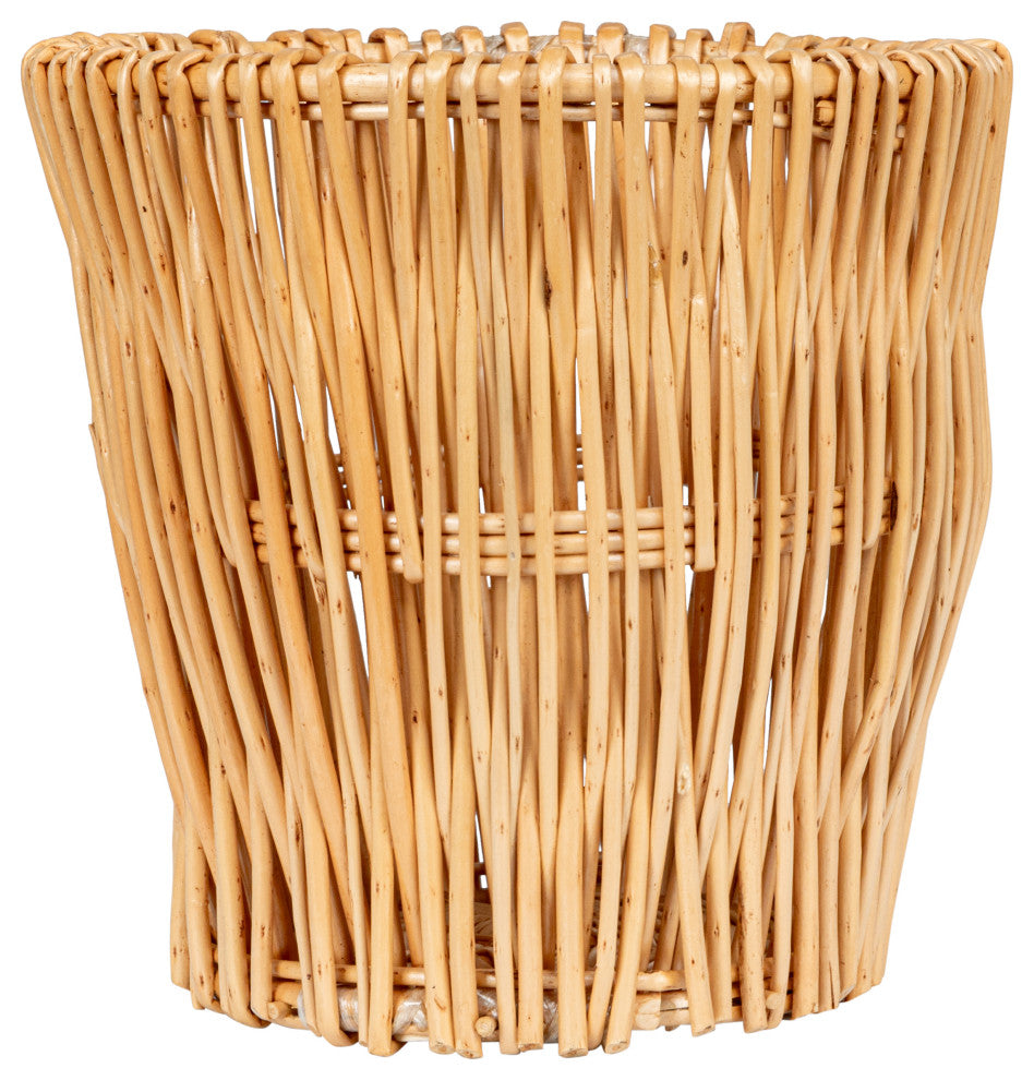 2-Bag Rolling Laundry Sorter, Natural