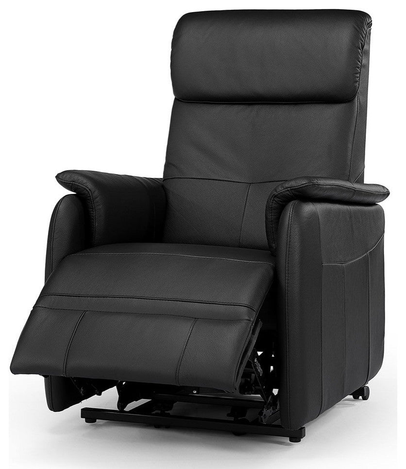 Ayre Reclining Lift Chair with Remote Control and Top Grain Leather