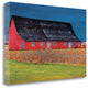 "Big Red" By Burney Lieberman ,Ready to Hang Giclee Print on Gallery Wrap Canvas