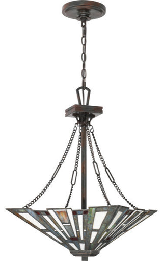 Maybeck 3-Light Pendant, Valiant Bronze