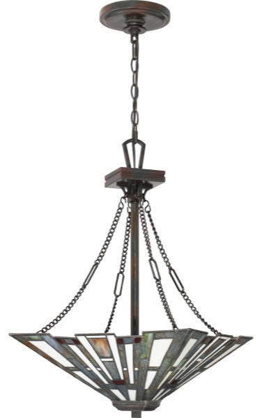 Maybeck 3-Light Pendant, Valiant Bronze