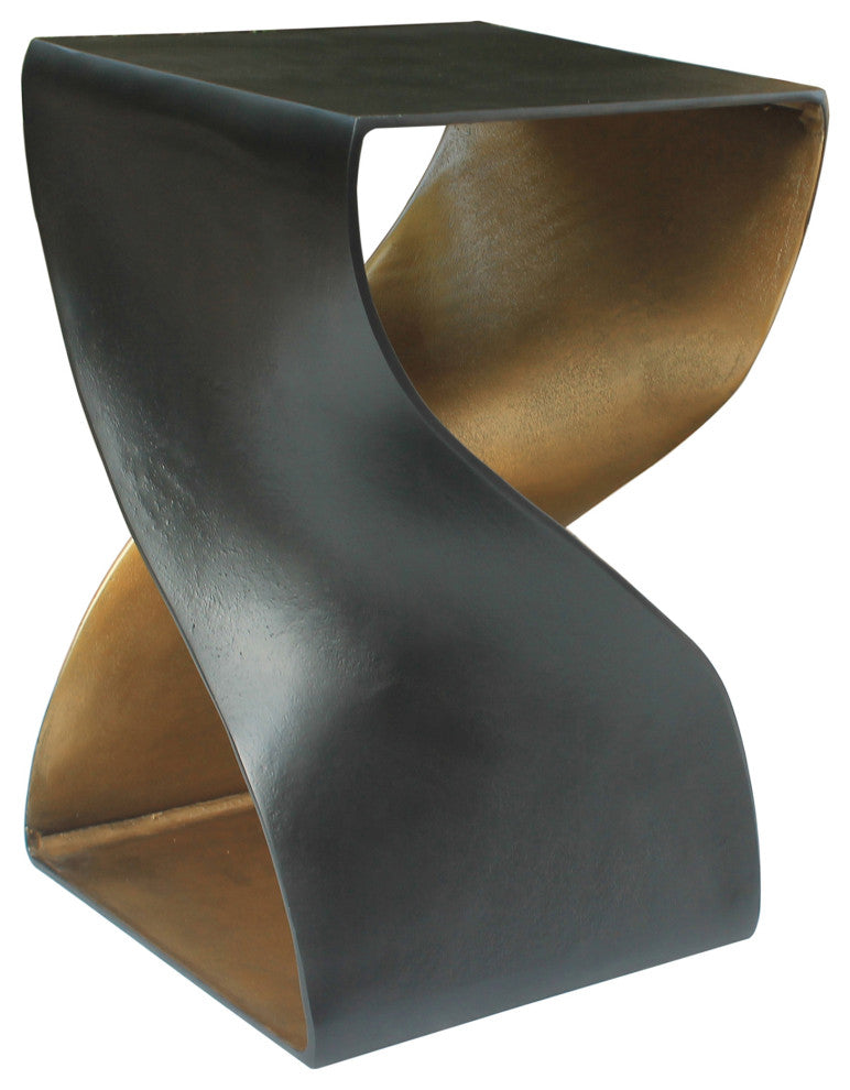 Twist Accent Table Black