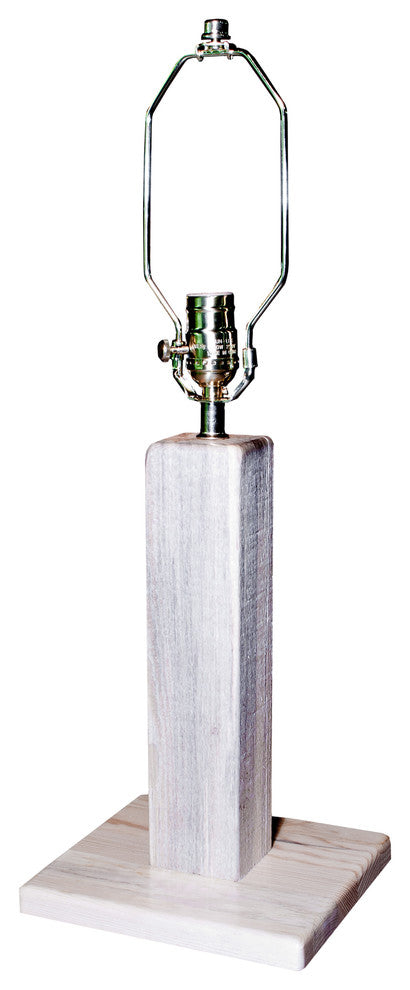 Homestead Collection Table Lamp, Ready to Finish