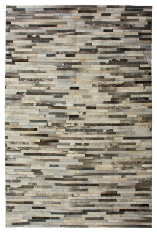 Cowhide Patchwork Rug, Miotaur, Infuse, 5'x8'