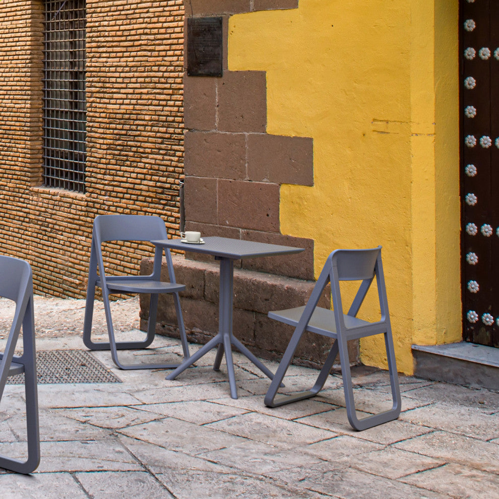 Dream Folding Outdoor Chair Dark Gray